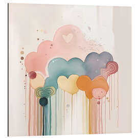 Magnettafel Rainbow Drizzle I