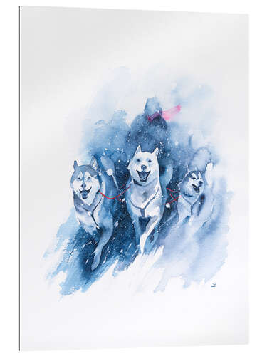 Gallery print Sled Dogs