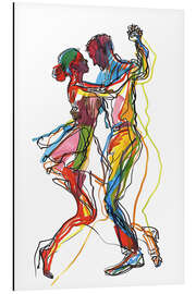 Magnettafel Tanzen mit Leidenschaft