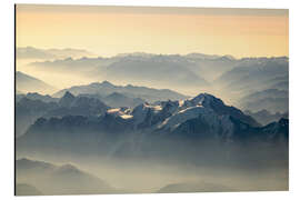 Quadro em alumínio Mont Blanc Aerial