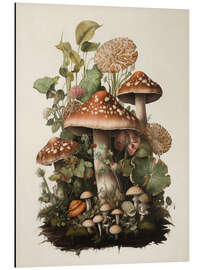 Magnettafel Im Reich der Pilze
