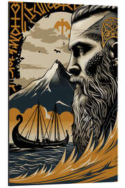 Magnettafel Wikingerkrieger II