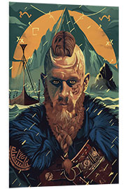 Foam board print Viking Warrior I