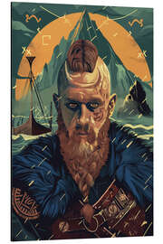 Magnettafel Wikingerkrieger I