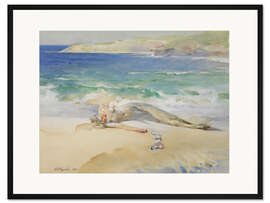 Gerahmter Kunstdruck The Sleeping Mermaid