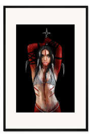 Gerahmter Kunstdruck Ich werde nicht aufgeben