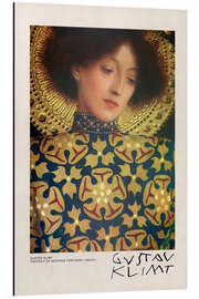 Magnettafel Gustav Klimt, Portrait of Beatrice Portinari (1890/91)