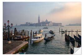 Sisustustarra Sunset over the lagoon, Venice, Italy