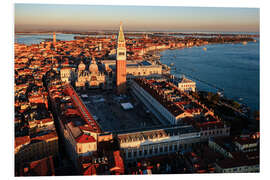 Foam board print Sunset over St Mark's Square, Venice, Italy