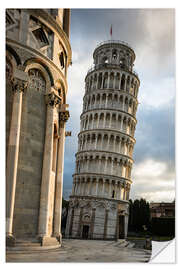 Sticker mural The leaning tower of Pisa, Italy