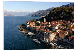 Tableau en aluminium Bellagio town on lake Como, Italy