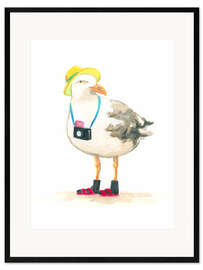 Framed art print Beach Bum II