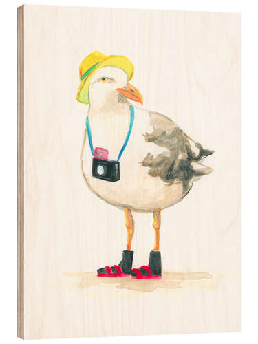 Cuadro de madera Beach Bum II