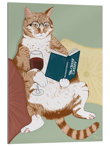 Gallery print The Great Catsby, Sunday relax reading