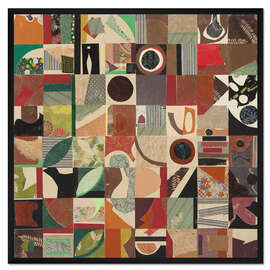 Gerahmter Kunstdruck Return Home Pattern