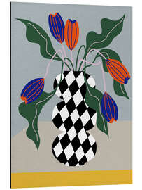 Magnettafel Sunrise Flowers