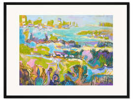 Gerahmter Kunstdruck Walking in Paradise I