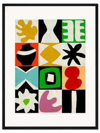 Gerahmter Kunstdruck Eclectic Historia I