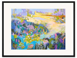 Gerahmter Kunstdruck Walking in Paradise II