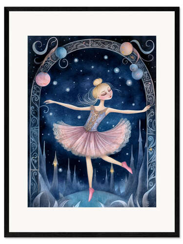 Framed art print Dreamlike ballerina I