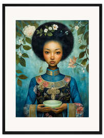 Gerahmter Kunstdruck Teefee I