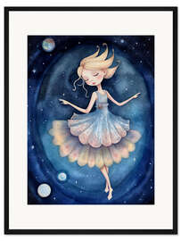 Gerahmter Kunstdruck Traumhafte Ballerina II - Dutch Lady