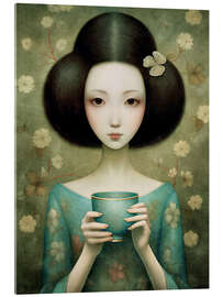 Stampa su vetro acrilico Ladies of Tea IV