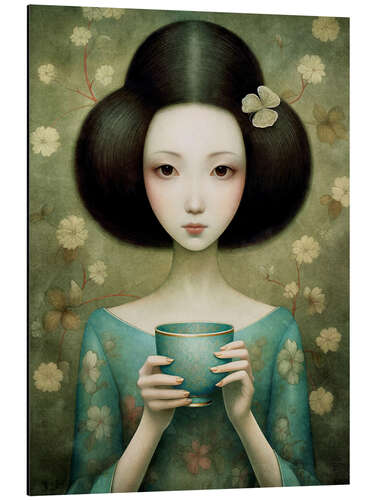 Tableau en aluminium Ladies of Tea IV