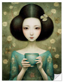 Muursticker Ladies of Tea IV