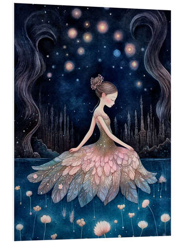 Bilde på skumplate Dreamlike Ballerina III