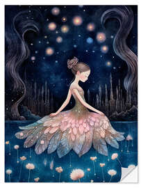 Vinilo para la pared Dreamlike Ballerina III