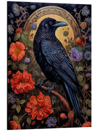 Magnettafel Mitternachtsrabe