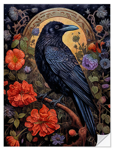 Sisustustarra Midnight Raven