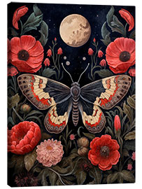 Canvas print Gothic Moth