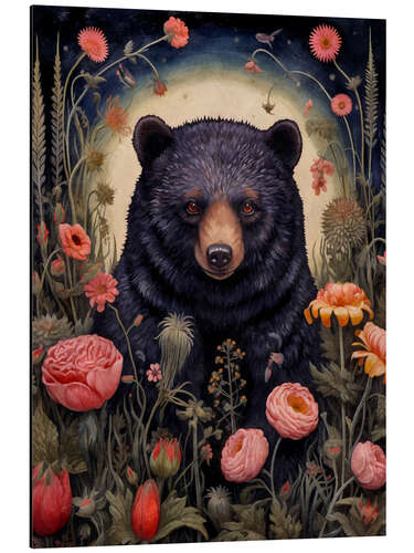 Aluminiumtavla Gothic Bear