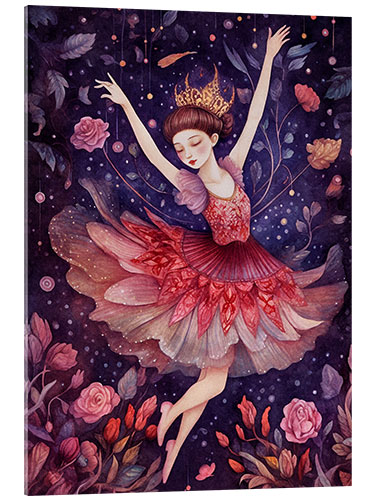 Akrylglastavla Dreamlike Ballerina V