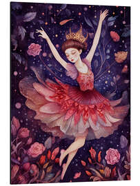 Magnettafel Traumhafte Ballerina V