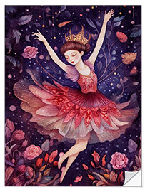 Vinilo para la pared Dreamlike Ballerina V