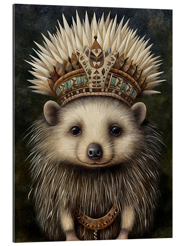 Gallery print Boho Native Hedgehog