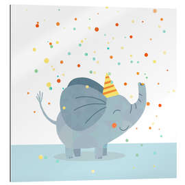 Gallery print Confetti Elephant