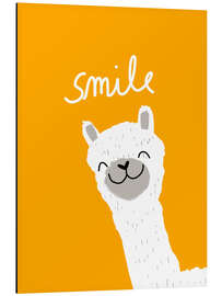 Magnettafel Alpaka Smile