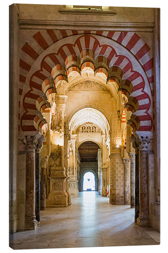 Canvastavla Moorish arches, Cordoba, Spain