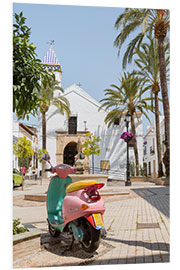 Obraz na PCV Square in the old town of Marbella, Spain