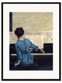 Plakat artystyczny premium w ramie The Keynote, 1915 - William Merritt Chase