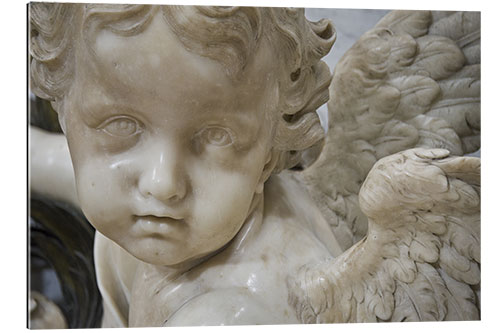 Gallery print Marble angel in St. Peter's Basilica, Vatican City