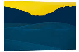 Magnettafel Blick auf die Wüste, Socorro, New Mexico, USA