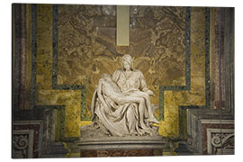 Aluminium print Michelangelo's Pipeta in a Basilica, St. Peter's Basilica, Vatican City