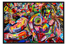 Gerahmter Kunstdruck Eva