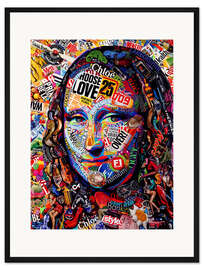 Gerahmter Kunstdruck Money Lisa