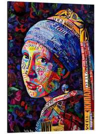 Magnettafel Pearly Mystique, Girl with a Pearl Earring